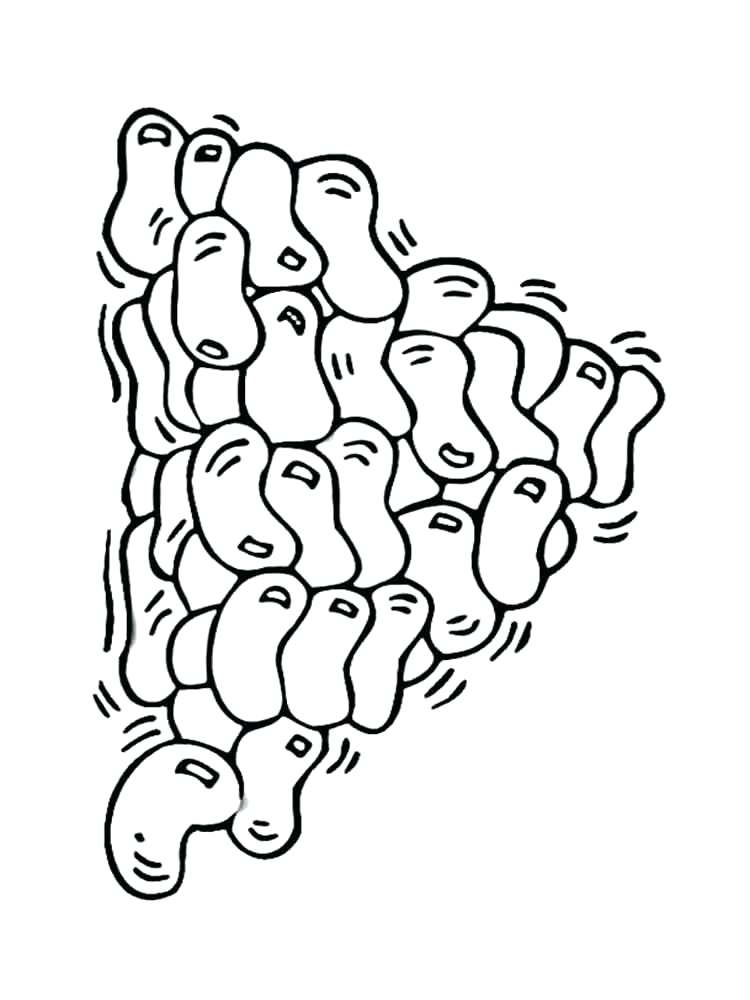 750x1000 Free Printable Beans Coloring Pages For Kids Bean Plant Coloring