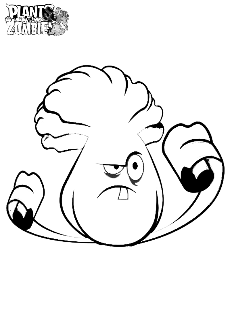 800x1120 Free Printable Plants Vs Zombies Coloring Pages For Kids