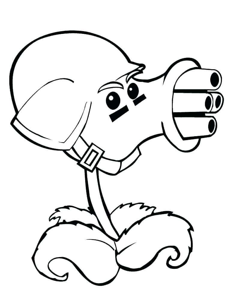 750x1000 Plants Vs Zombies Coloring With Plants Vs Zombies Printable