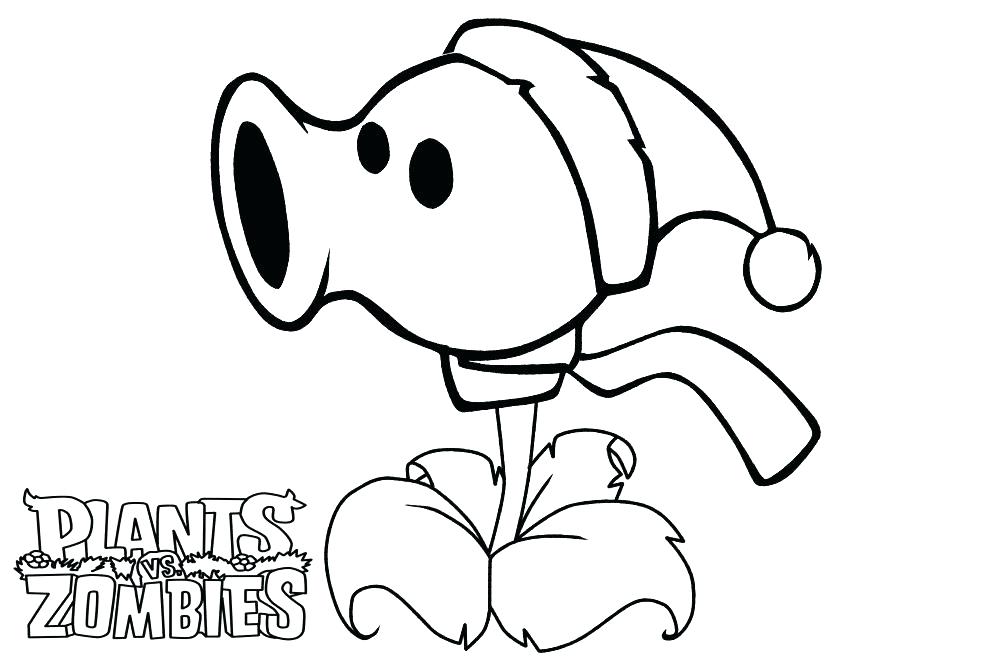 1000x667 Plants Coloring Page Plants Vs Zombies Coloring Pages Fire Pea