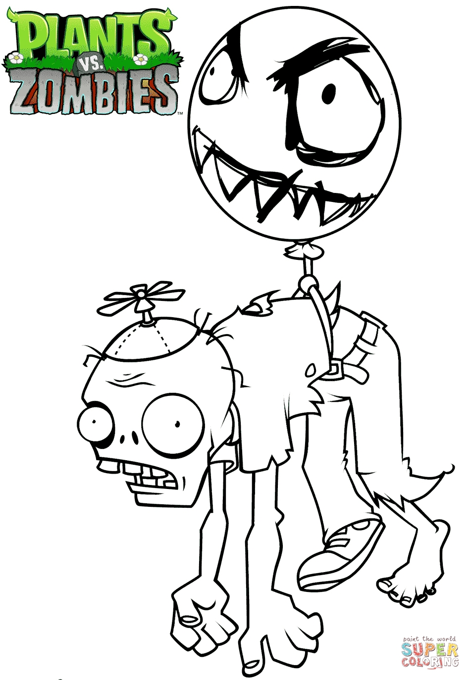 949x1374 Plants Vs Zombies Coloring Pages For Kids Printable Coloring Book