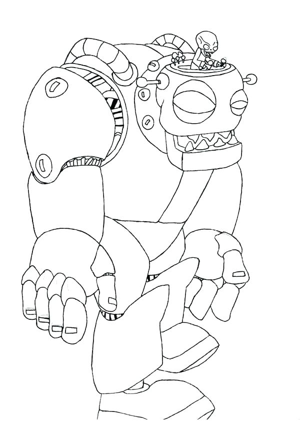 600x841 Plants Vs Zombies Coloring Pages Battle Plants Vs Zombies Coloring