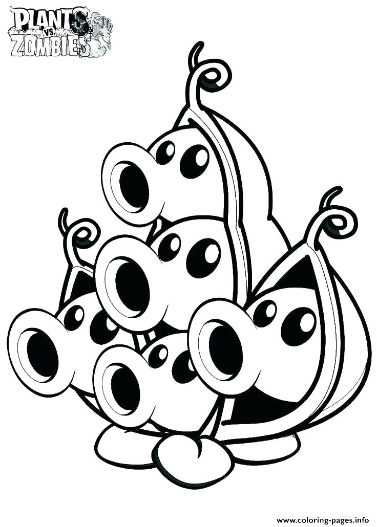 736x1030 Plants Vs Zombies Garden Warfare 2 Colouring Pages Free Zombie