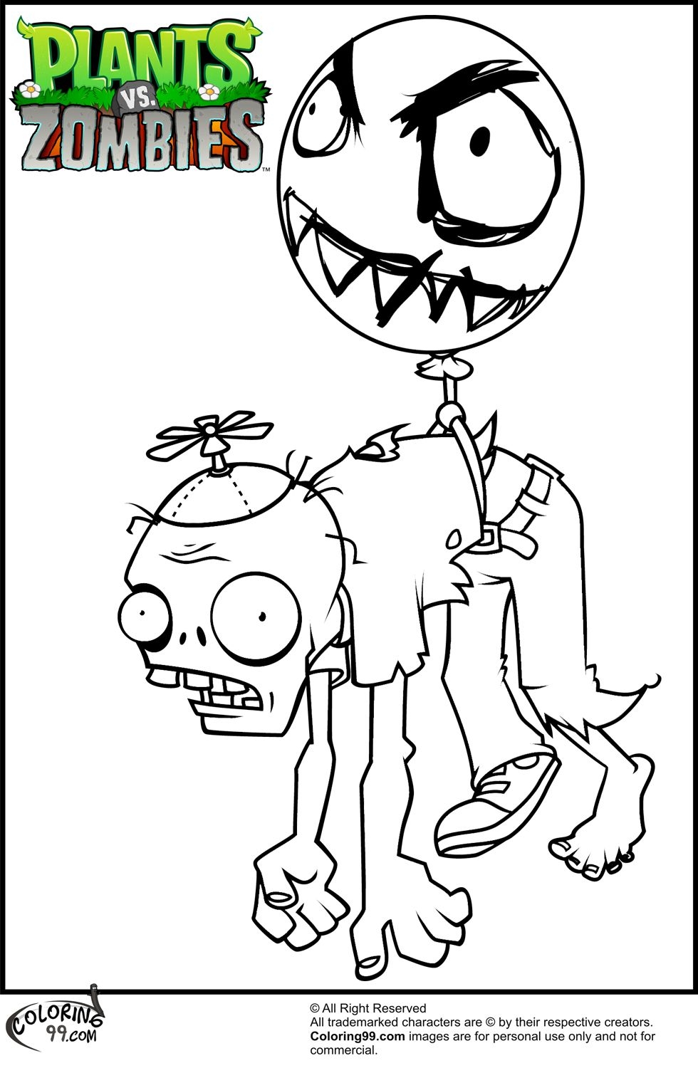 980x1500 Plants Vs Zombies Peashooter Coloring Pages Collection Coloring