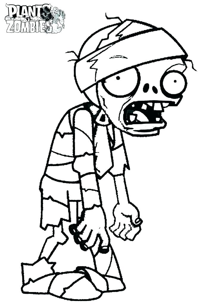 736x1030 Zombie Coloring Pages Plants Vs Zombies Printable Coloring Pages