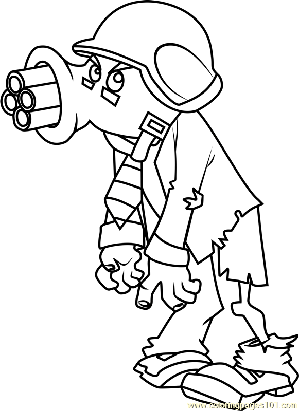 581x800 Plants Vs Zombies Coloring Pages 9 Coloring Pages For Kids