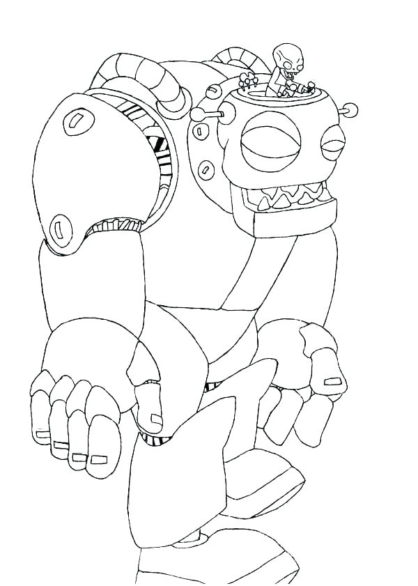 600x841 Plants Vs Zombies Coloring Pages S S Plants Zombies Coloring Pages