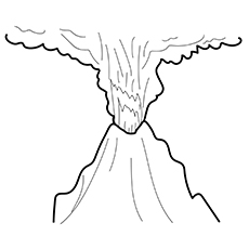 230x230 Top 10 Free Printable Volcano Coloring Pages Online