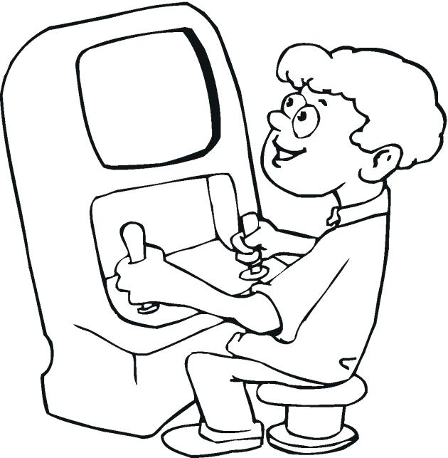 630x643 Video Game Coloring Pages Play Coloring Games Coloring Pages