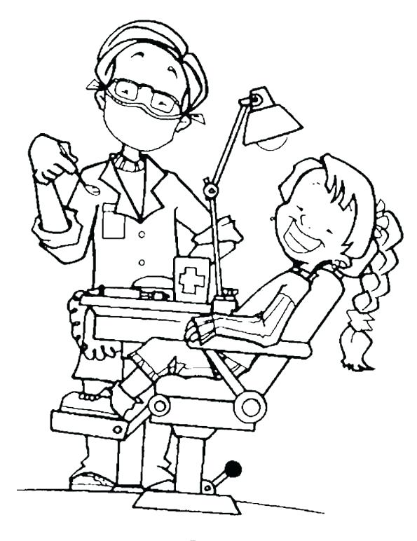 595x772 Play Doh Coloring Pages An Attractive Dentist Coloring Pages Play