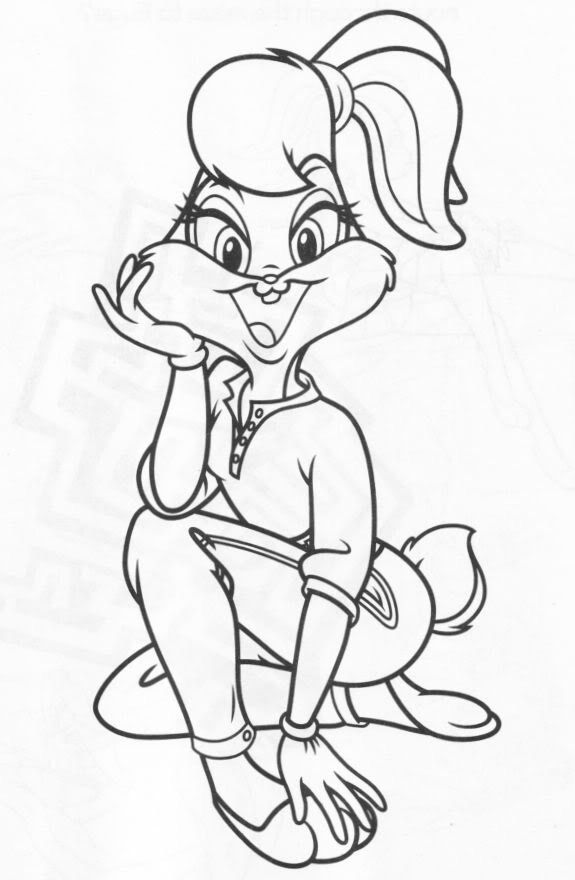Playboy Bunny Coloring Pages
