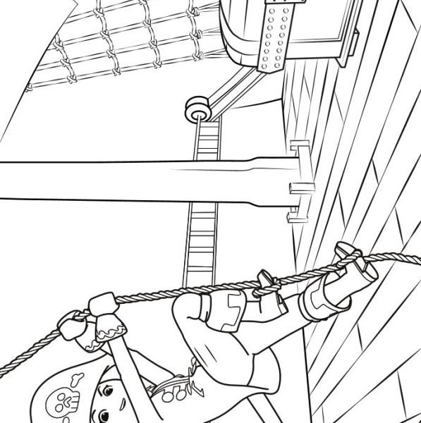 597x600 4 Coloring Pages Kids N Fun 8 Coloring Pages Of Playmobil Super 4