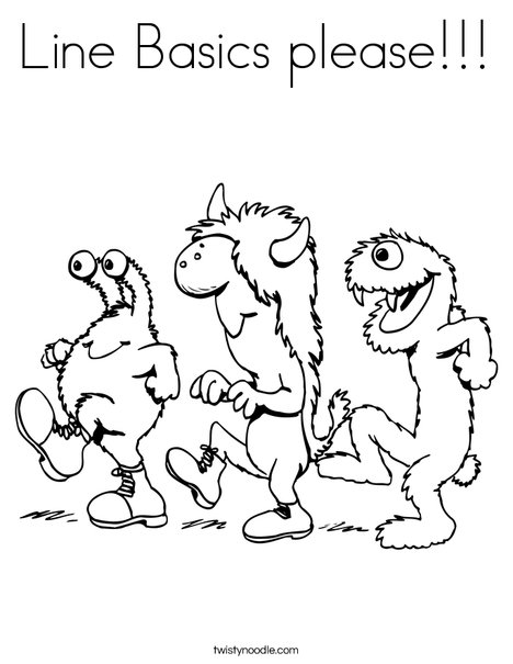 468x605 Line Basics Please Coloring Page