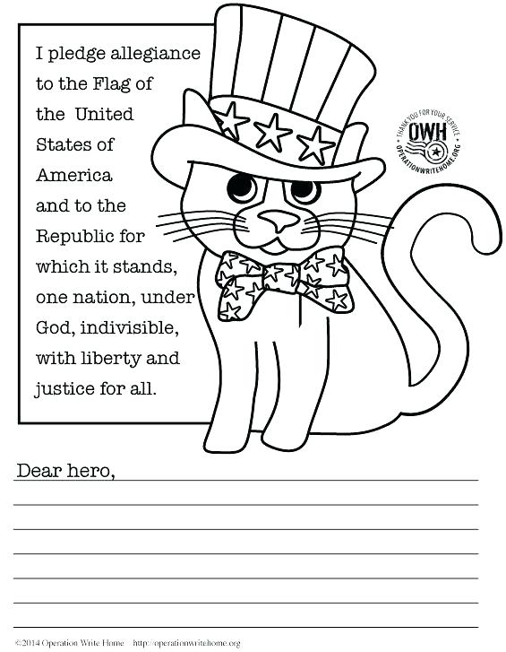 565x727 4 H Pledge Coloring Sheet Brilliant Interesting Pledge