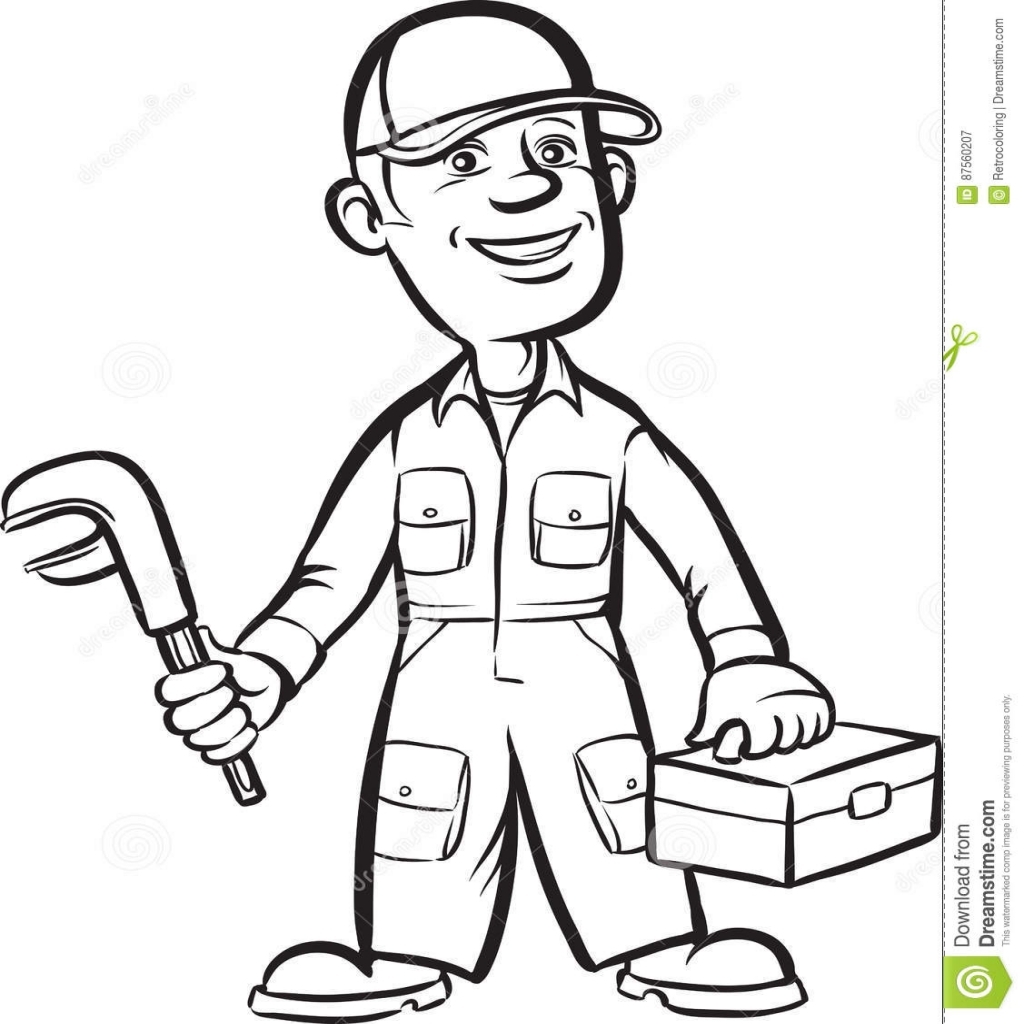 1024x1024 Unusual Plumber Coloring Pages Photos Example Resume Ideas