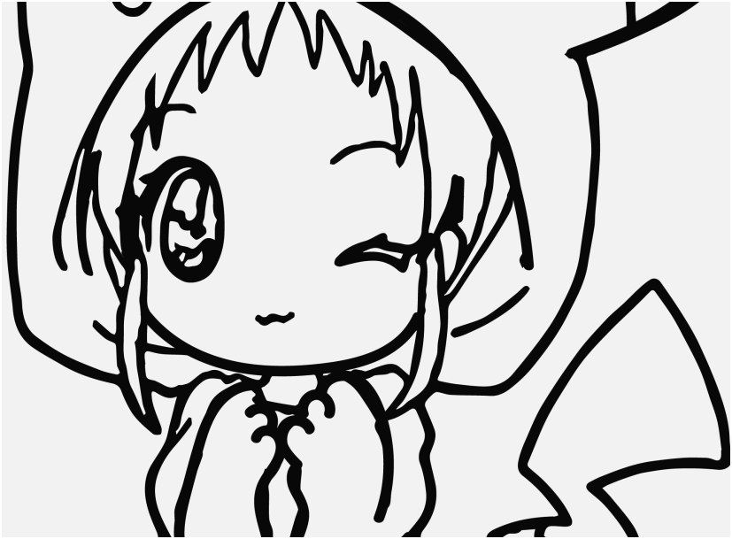 827x609 The Suitable Portraits Pikachu Coloring Pages Innovative