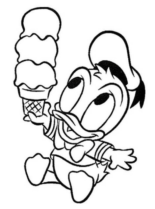 600x810 Disney Baby Coloring Pages For Christmas