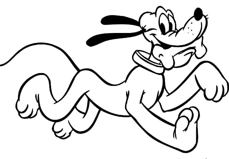 775x540 Pluto Coloring Pages Lovely Pluto Coloring Pages 71 For Coloring