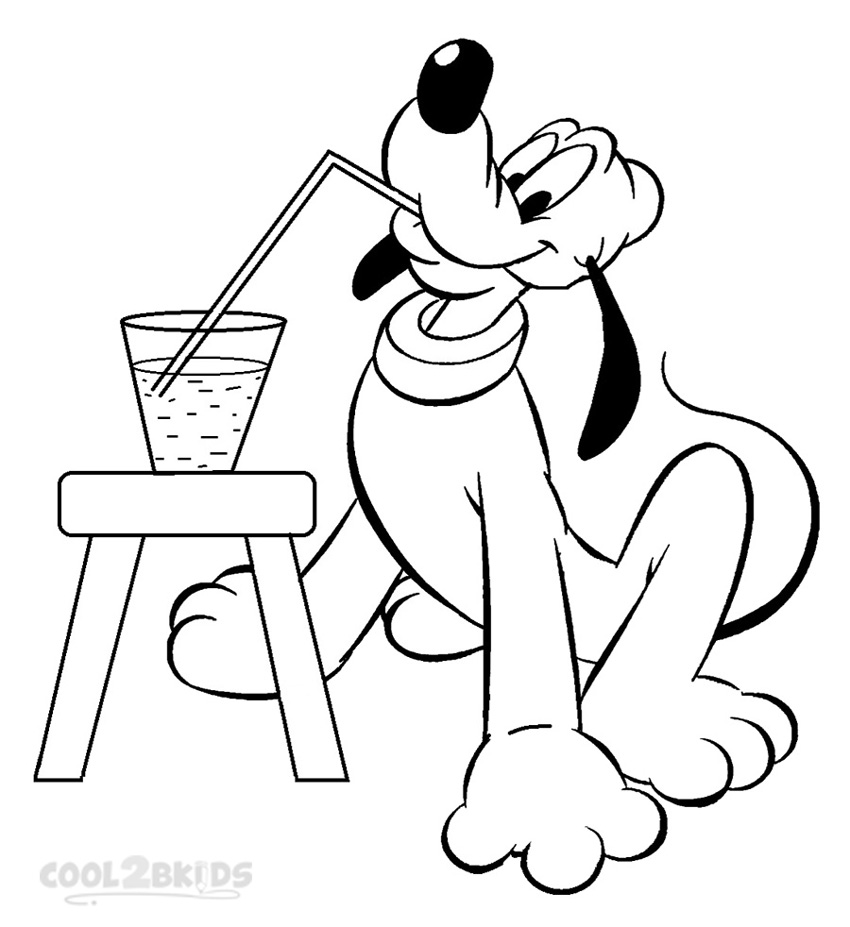 850x927 Printable Pluto Coloring Pages For Kids Cool2bkids Pluto
