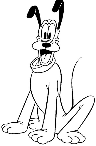 327x500 Top 72 Pluto New Coloring Pages