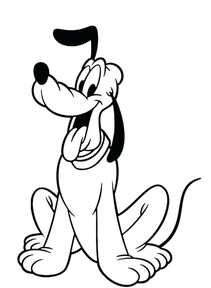 721x981 And Coloring Page Cartoon Pages Of And Coloring Page Baby Pluto