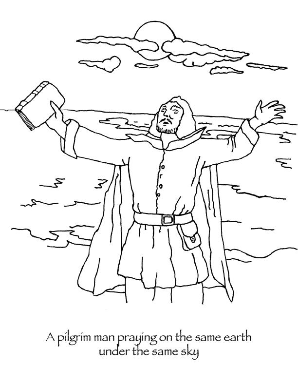 612x792 Family Fun Coloring Pages Thanksgiving Pilgrims History Pilgrim