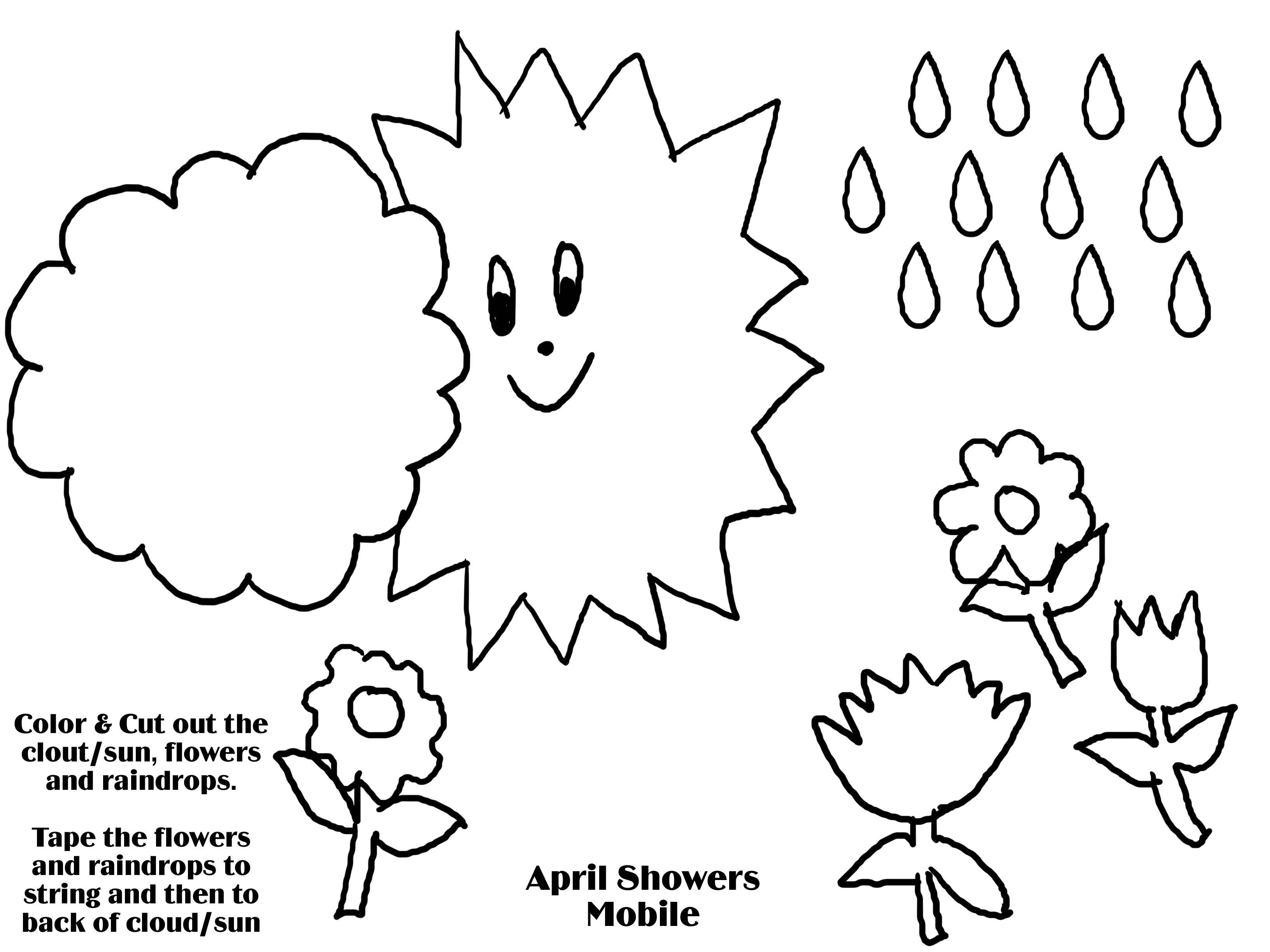3264x2448 Awesome Showers Bring Coloring Pages Image Of Flower Popular