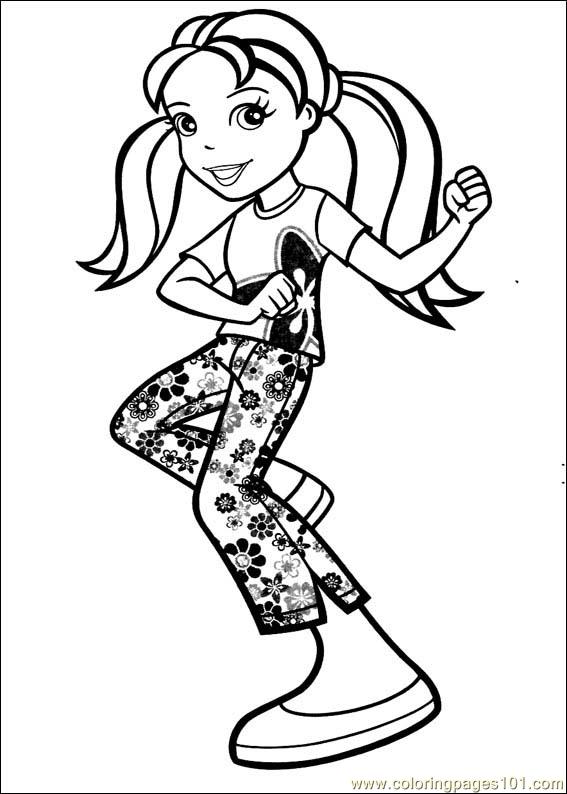 567x794 Polly Pocket 14 Coloring Page