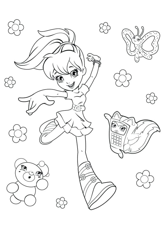 650x926 Polly Pocket Coloring Pages Pocket Coloring Page Polly Pocket