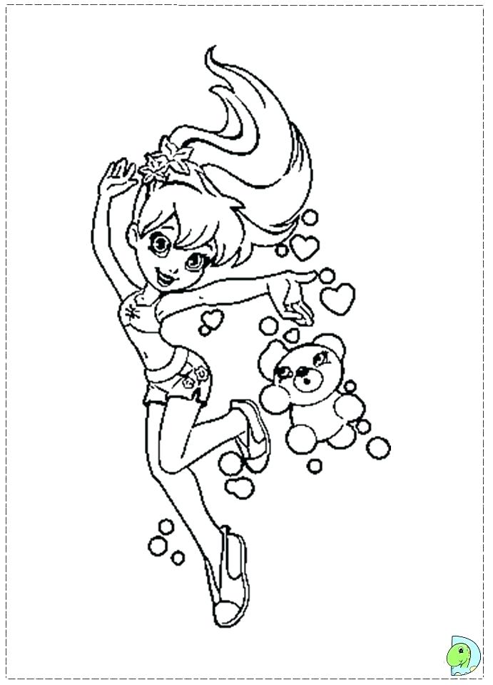 691x960 Polly Pocket Coloring Pages Pocket Coloring Page To Pages Polly