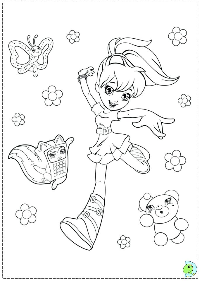 691x960 Polly Pocket Coloring Pages Pocket Coloring Pages Coloring Page