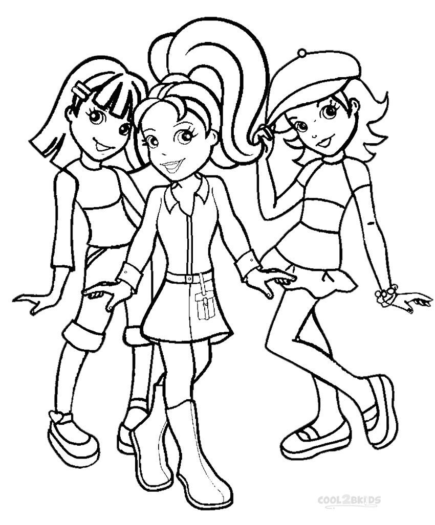 850x1027 Printable Polly Pocket Coloring Pages For Kids Cool2bkids