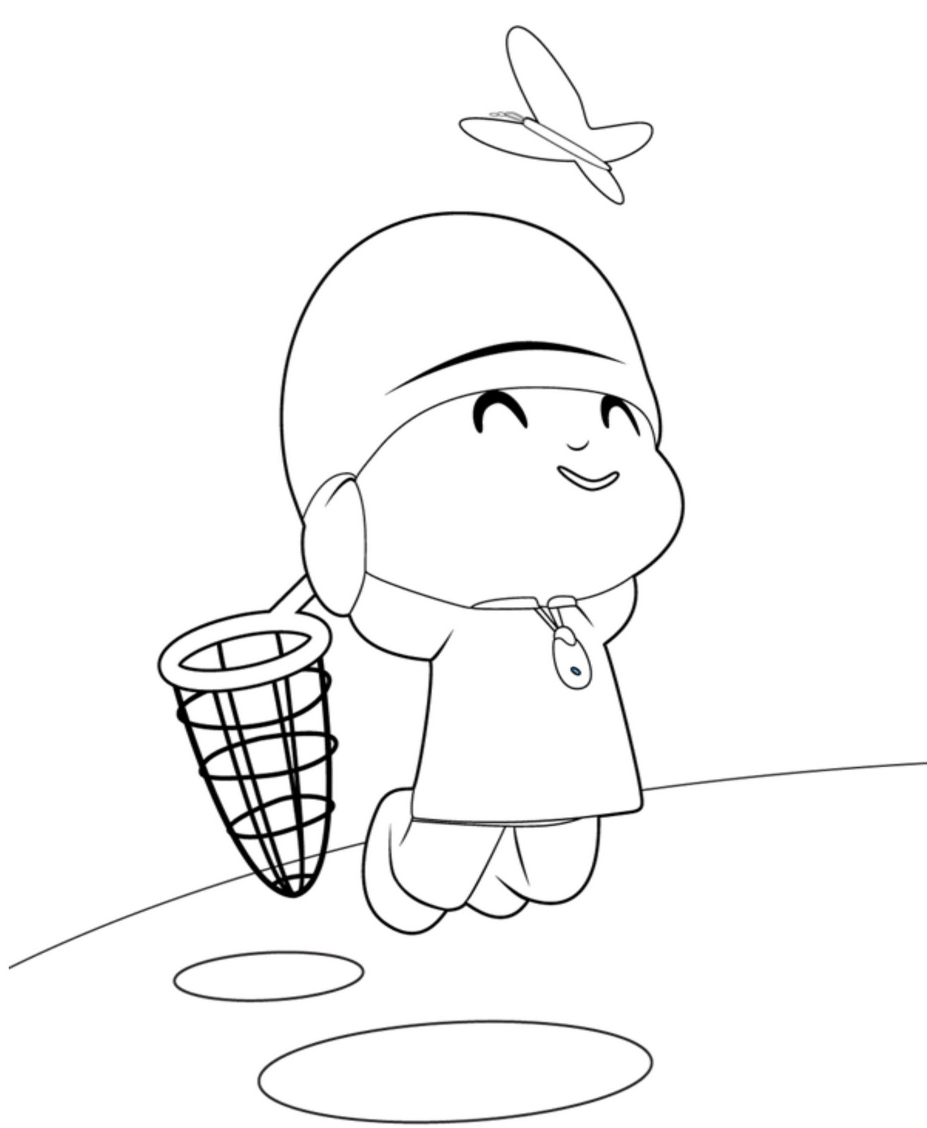 1314x1600 Free Printable Pocoyo Coloring Pages For Kids
