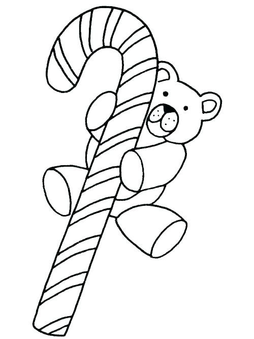 500x667 Candy Cane Coloring Sheets