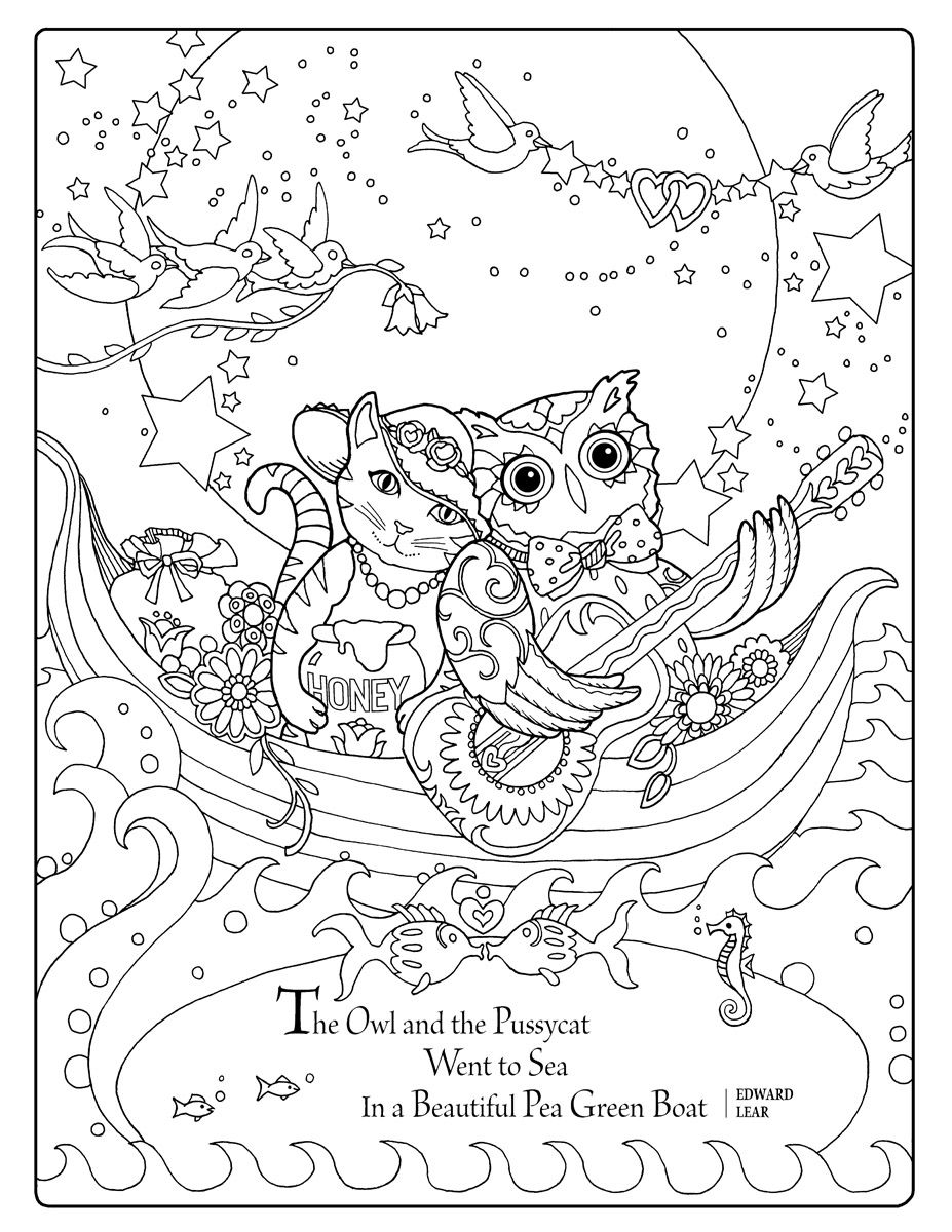 927x1200 Icolor Fairytale Classics Amp Poems ~ Owl And Pussycat Flat.jpg