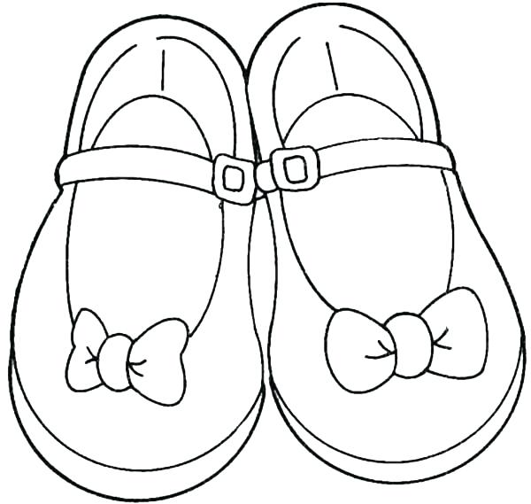 600x569 Coloring Pages Shoes Shoes For Teenage Girl Coloring Page Coloring