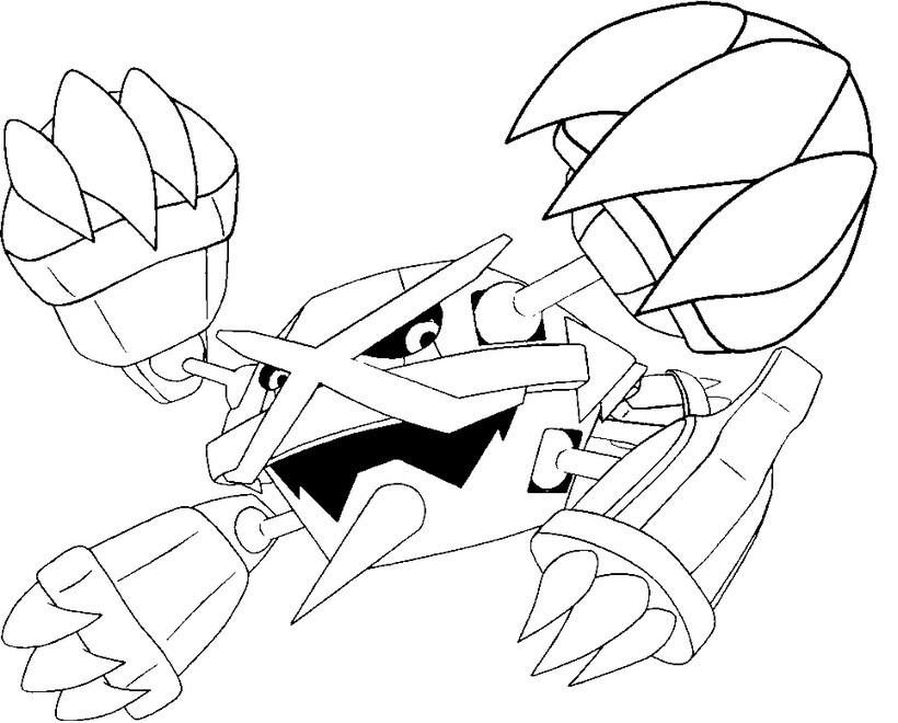 820x660 Pixelmon Coloring Pages