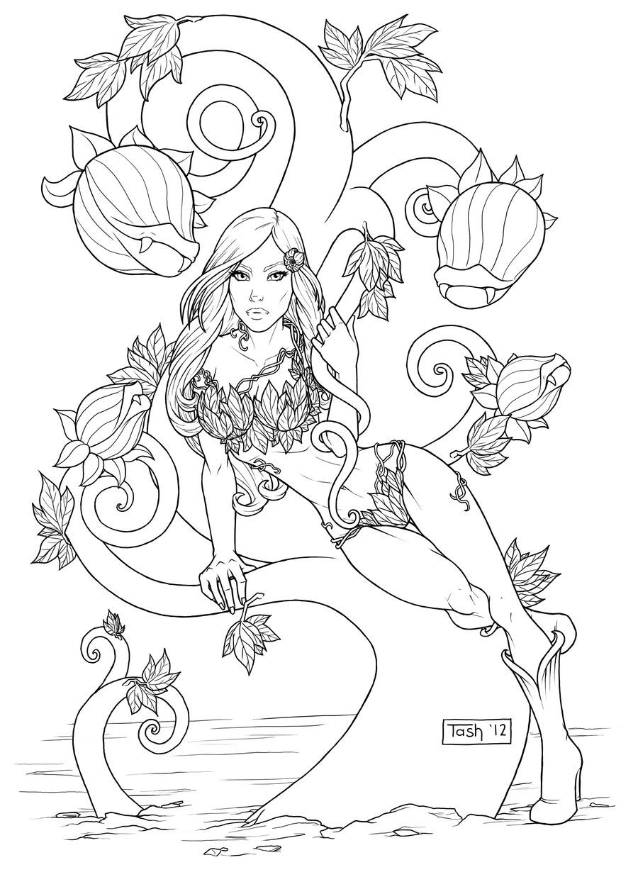 900x1261 Poison Ivy By Tash Otoole @