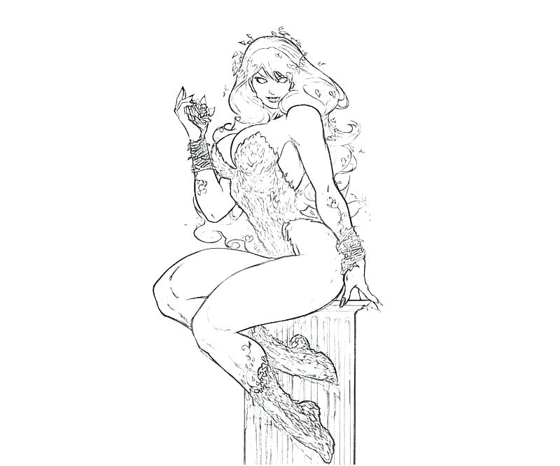 800x667 Poison Ivy Coloring Pages Coloring Pages Batman Poison Ivy