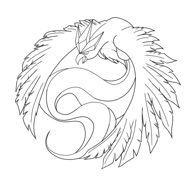 800x729 Pokemon Coloring Pages Articuno