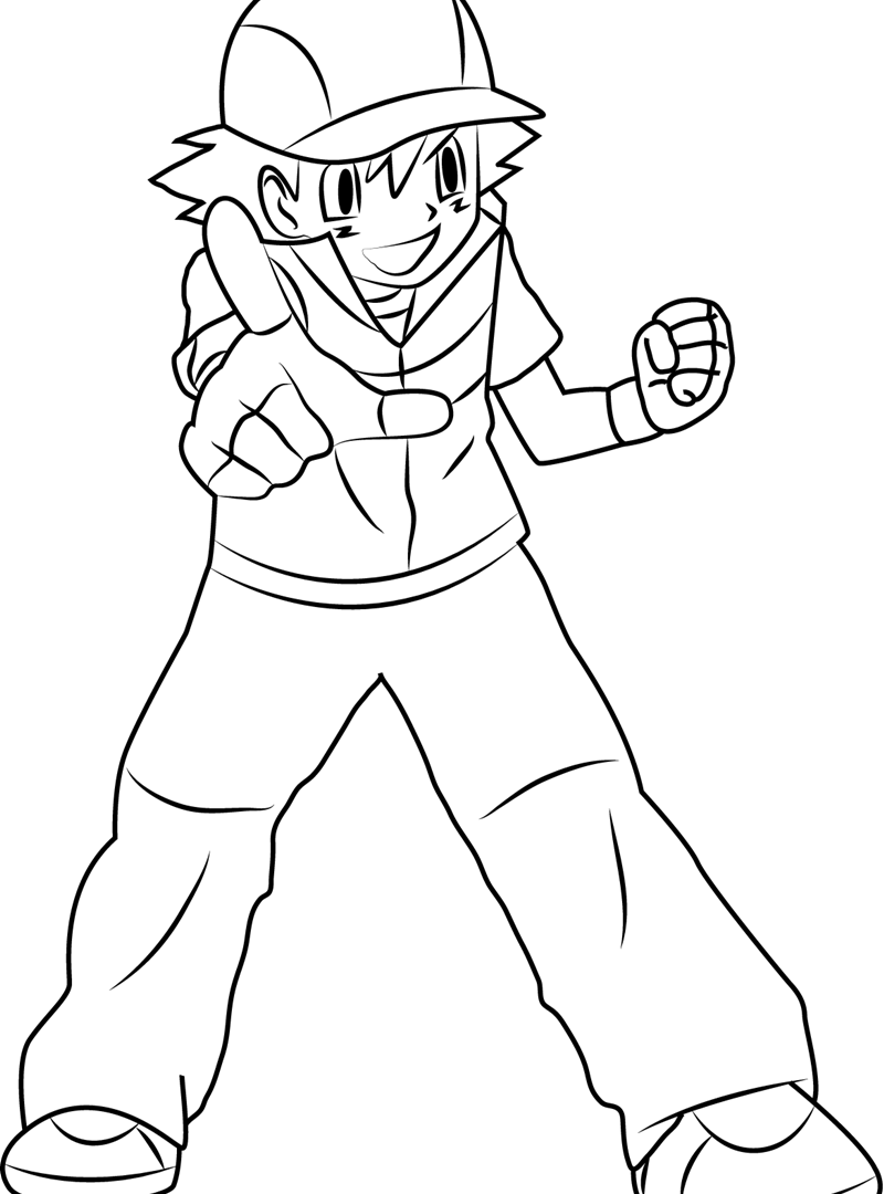 800x1080 Ash And His Pokemon Coloring Pages Cartoon Of Cartoons Book