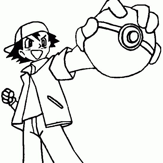 550x550 24 Pokemon Ball Coloring Page Images Free Coloring Pages