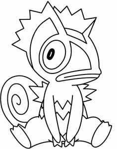Pokemon Blaziken Coloring Pages