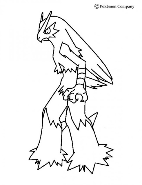 490x640 Transmissionpress Blaziken Pokemon Cartoon Coloring Pages