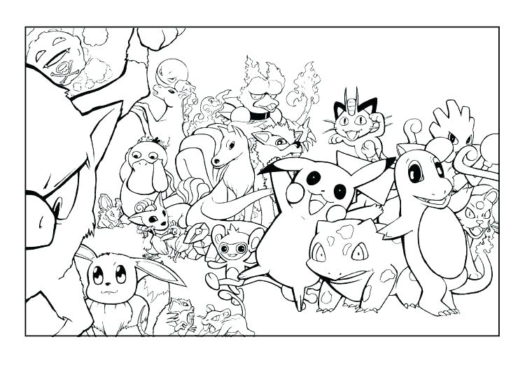 750x522 Pokemon Color Pages Printable Color Pictures Color Sheets