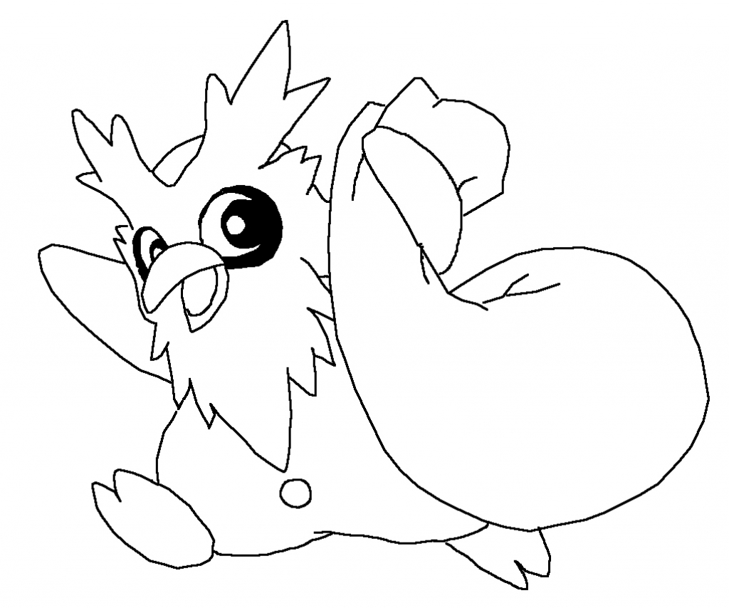 1024x854 Pokemon Christmas Coloring Pages 003