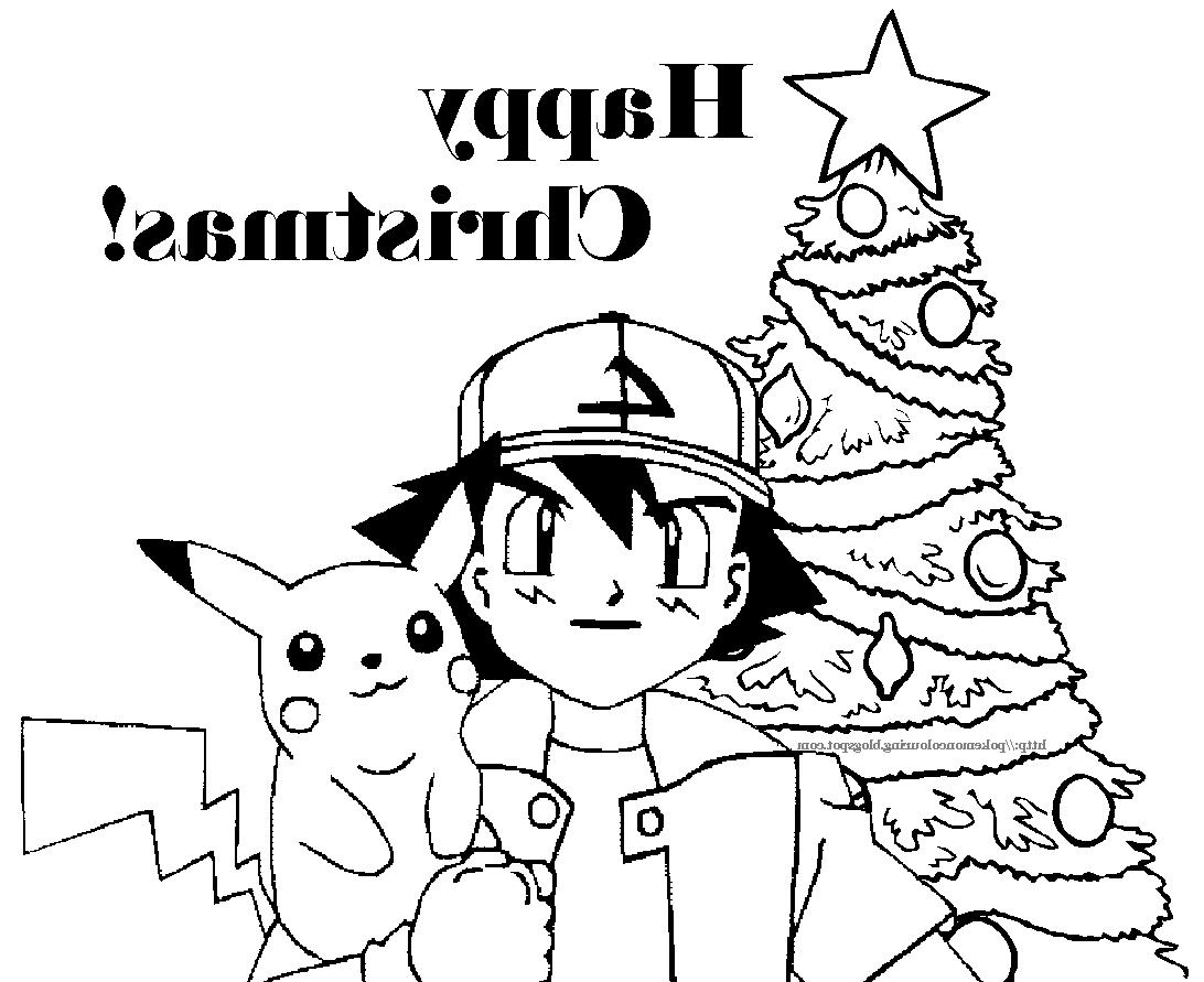 1092x891 Free Pokemon Christmas Coloring Pages Coloring Page