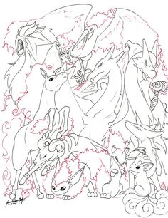 236x306 Pokemon X And Y Mega Coloring Pages