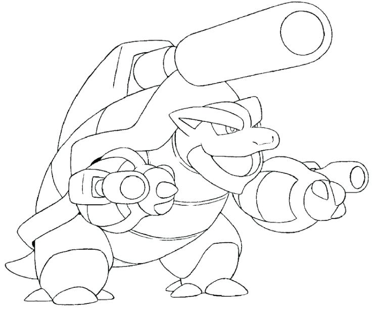 750x615 Pokemon Coloring Pages Blastoise Bltoise S Pokemon Coloring Pages