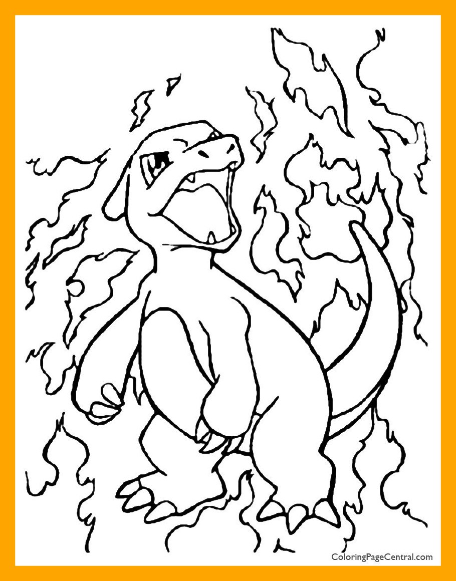 910x1160 Inspiring Etmaarrxc In Pokemon Coloring Pages Charmander